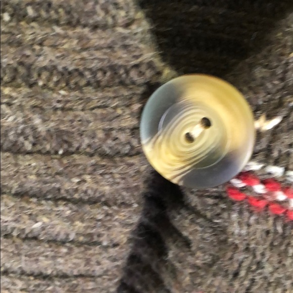 Abercrombie Brown Knit w Color block detail Vest - Picture 3 of 6